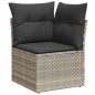 vidaXL Set Divano da Giardino 6 pcs Grigio 55 x 55 x 37 cm vidaXL Set Divano da Giardino 6 pcs Grigio 55 x 55 x 37 cm