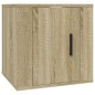 Set di Mobili Porta TV 3 pz Rovere Sonoma in Legno Multistrato Set di Mobili Porta TV 3 pz Rovere Sonoma in Legno Multistrato