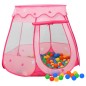 Tenda da Gioco per Bambini Rosa con 250 Palline 102x102x82 cm Tenda da Gioco per Bambini Rosa con 250 Palline 102x102x82 cm