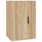 Set di Mobili Porta TV 4 pz Rovere Sonoma in Legno Multistrato Set di Mobili Porta TV 4 pz Rovere Sonoma in Legno Multistrato