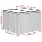 Set di Divani da Giardino vidaXL 7 Pezzi con Cuscini Rattan Sintetico Grigio Set di Divani da Giardino vidaXL 7 Pezzi con Cuscini Rattan Sintetico Grigio