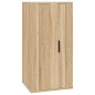 Set di Mobili Porta TV 3 pz Rovere Sonoma in Legno Multistrato Set di Mobili Porta TV 3 pz Rovere Sonoma in Legno Multistrato