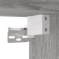Set di Mobili Porta TV 4 pz Grigio Sonoma in Legno Multistrato Set di Mobili Porta TV 4 pz Grigio Sonoma in Legno Multistrato