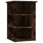 Mobiletto Laterale Rovere Fumo 35x35x55 cm in Legno Multistrato Mobiletto Laterale Rovere Fumo 35x35x55 cm in Legno Multistrato
