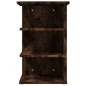 Mobiletto Laterale Rovere Fumo 35x35x55 cm in Legno Multistrato Mobiletto Laterale Rovere Fumo 35x35x55 cm in Legno Multistrato