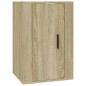 Set di Mobili Porta TV 4 pz Rovere Sonoma in Legno Multistrato Set di Mobili Porta TV 4 pz Rovere Sonoma in Legno Multistrato