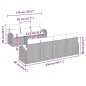 vidaXL Set divani giardino con cuscini 8 pezzi grigio polyrattan vidaXL Set divani giardino con cuscini 8 pezzi grigio polyrattan