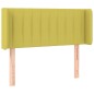 vidaXL Testiera ad Orecchio Verde 103x16x78/88 cm in Tessuto vidaXL Testiera ad Orecchio Verde 103x16x78/88 cm in Tessuto