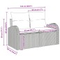 vidaXL Set di divani da giardino 8 pezzi con cuscini beige in rattan sintetico vidaXL Set di divani da giardino 8 pezzi con cuscini beige in rattan sintetico