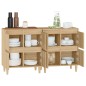 Credenze 2pz Rovere Sonoma 60x35x70 cm in Legno Multistrato Credenze 2pz Rovere Sonoma 60x35x70 cm in Legno Multistrato