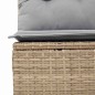 vidaXL Set da giardino di divani 6 pezzi con cuscini beige in rattan sintetico vidaXL Set da giardino di divani 6 pezzi con cuscini beige in rattan sintetico