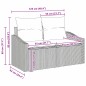 vidaXL Set giardino in rattan sintetico da 8 pezzi con cuscini marroni