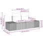 vidaXL Set Divano da Giardino 3 Pezzi con Cuscini Beige Polyrattan vidaXL Set Divano da Giardino 3 Pezzi con Cuscini Beige Polyrattan