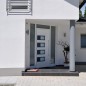 Porta Ingresso Bianca 100x210 cm in Alluminio e PVC Porta Ingresso Bianca 100x210 cm in Alluminio e PVC