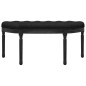 Panca Nera 110,5x45x49 cm in Velluto Panca Nera 110,5x45x49 cm in Velluto