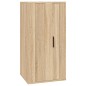 Set di Mobili Porta TV 4 pz Rovere Sonoma in Legno Multistrato Set di Mobili Porta TV 4 pz Rovere Sonoma in Legno Multistrato