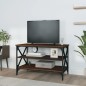 Mobile Porta TV Rovere Marrone 80x40x50 cm in Legno Multistrato Mobile Porta TV Rovere Marrone 80x40x50 cm in Legno Multistrato