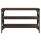 Mobile Porta TV Rovere Marrone 80x40x50 cm in Legno Multistrato Mobile Porta TV Rovere Marrone 80x40x50 cm in Legno Multistrato