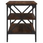 Mobile Porta TV Rovere Marrone 80x40x50 cm in Legno Multistrato Mobile Porta TV Rovere Marrone 80x40x50 cm in Legno Multistrato