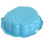 Sabbiere 2 pz Blu 77x87x21 cm in Plastica Sabbiere 2 pz Blu 77x87x21 cm in Plastica