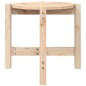 Tavolino da Salotto Ø 52,5x45 cm in Legno Massello di Pino Tavolino da Salotto Ø 52,5x45 cm in Legno Massello di Pino