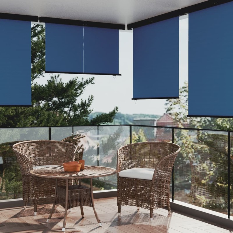 Tenda Laterale per Balcone 170x250 cm Blu Tenda Laterale per Balcone 170x250 cm Blu