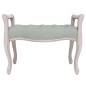 Panca Grigio Chiaro 80x45x60 cm in Velluto