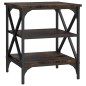 Tavolino da Salotto Rovere Fumo 40x42x50cm in Legno Multistrato Tavolino da Salotto Rovere Fumo 40x42x50cm in Legno Multistrato