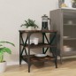 Tavolino da Salotto Rovere Fumo 40x42x50cm in Legno Multistrato Tavolino da Salotto Rovere Fumo 40x42x50cm in Legno Multistrato