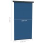 Tenda Laterale per Balcone 170x250 cm Blu Tenda Laterale per Balcone 170x250 cm Blu