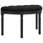 Panca Nera 81,5x41x49 cm in Velluto