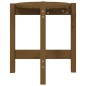 Tavolino da Salotto Miele Ø 42,5x45cm in Legno Massello di Pino Tavolino da Salotto Miele Ø 42,5x45cm in Legno Massello di Pino