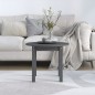 Tavolino da Salotto Grigio Ø 55x45 cm in Legno Massello di Pino Tavolino da Salotto Grigio Ø 55x45 cm in Legno Massello di Pino