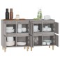 Credenze 2pz Grigio Sonoma 60x35x70 cm in Legno Multistrato Credenze 2pz Grigio Sonoma 60x35x70 cm in Legno Multistrato