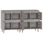 Credenze 2pz Grigio Sonoma 60x35x70 cm in Legno Multistrato Credenze 2pz Grigio Sonoma 60x35x70 cm in Legno Multistrato