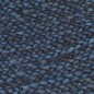 Tappeto Reversibile Blu Marino e Naturale 90cm Iuta Rotondo Tappeto Reversibile Blu Marino e Naturale 90cm Iuta Rotondo
