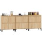 Credenze 3pz Rovere Sonoma 60x35x70 cm in Legno Multistrato Credenze 3pz Rovere Sonoma 60x35x70 cm in Legno Multistrato