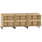 Credenze 3pz Rovere Sonoma 60x35x70 cm in Legno Multistrato Credenze 3pz Rovere Sonoma 60x35x70 cm in Legno Multistrato