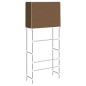 Rastrelliera Lavatrice 2 Livelli Marrone 71x29,5x170,5 cm Ferro Rastrelliera Lavatrice 2 Livelli Marrone 71x29,5x170,5 cm Ferro