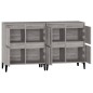 Credenze 2pz Grigio Sonoma 60x35x70 cm in Legno Multistrato Credenze 2pz Grigio Sonoma 60x35x70 cm in Legno Multistrato