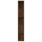 Libreria Rovere Marrone 45x24x160 cm in Legno Multistrato Libreria Rovere Marrone 45x24x160 cm in Legno Multistrato