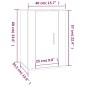 Set di Mobili Porta TV 5 pz Rovere Sonoma in Legno Multistrato Set di Mobili Porta TV 5 pz Rovere Sonoma in Legno Multistrato