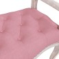 Panca Rosa 80x45x60 cm in Velluto Panca Rosa 80x45x60 cm in Velluto