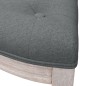Panca Grigio Scuro 110,5x45x49 cm in Tessuto Panca Grigio Scuro 110,5x45x49 cm in Tessuto