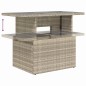 vidaXL Set divano da giardino 8 pezzi con cuscini grigi in rattan sintetico
