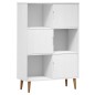 Libreria MOLDE Bianca 90x35x133,5 cm in Legno Massello di Pino Libreria MOLDE Bianca 90x35x133,5 cm in Legno Massello di Pino