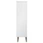 Libreria MOLDE Bianca 90x35x133,5 cm in Legno Massello di Pino Libreria MOLDE Bianca 90x35x133,5 cm in Legno Massello di Pino