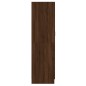 Armadio Rovere Marrone 82,5x51,5x180 cm in Legno Multistrato Armadio Rovere Marrone 82,5x51,5x180 cm in Legno Multistrato