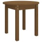 Tavolino da Salotto Miele Ø 45x40 cm in Legno Massello di Pino Tavolino da Salotto Miele Ø 45x40 cm in Legno Massello di Pino