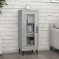 Credenza Grigio Sonoma 34,5x34x90 cm in Legno Multistrato Credenza Grigio Sonoma 34,5x34x90 cm in Legno Multistrato